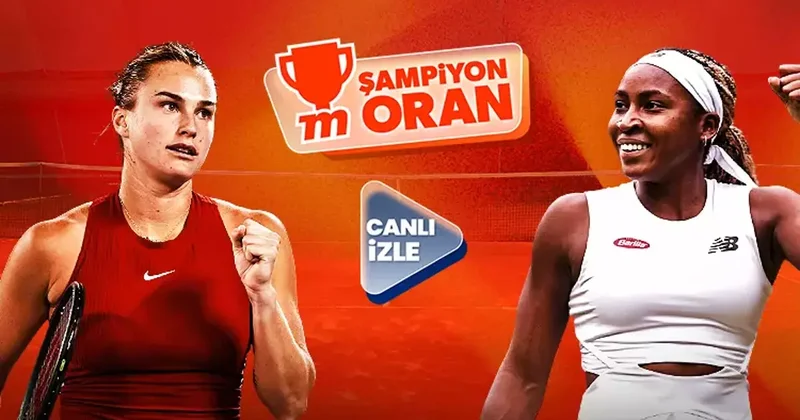 “Fransa Açık’ta Final Heyecanı!” Kadınlar Finali Şampiyon Oranlar ile Misli’de Canlı İzle! İddaa Spor Haberleri