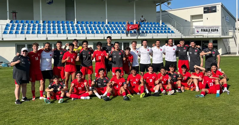 U18 Milli Futbol Takımı, İrlanda Cumhuriyeti ni mağlup etti