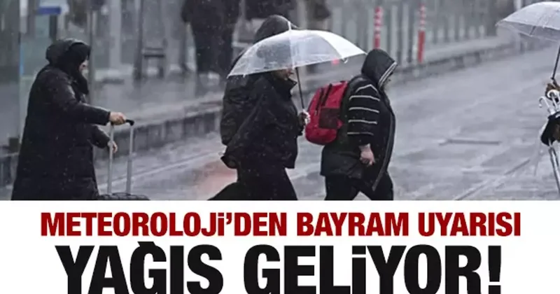 Şehir şehir hava durumu! Yağış geliyor...Meteoroloji den uyarı