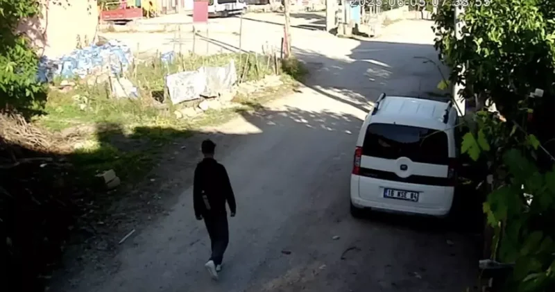 İşte 14 yaşındaki çocuğun kaybolmadan önceki görüntüleri