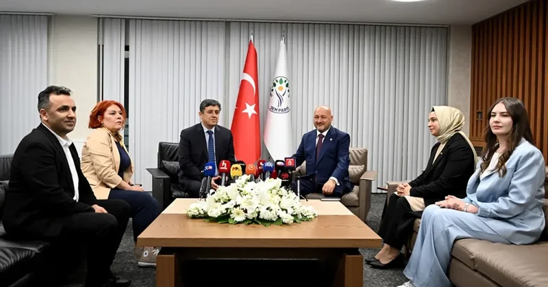 DEM Parti ye ziyaret üstüne ziyaret! AK Parti heyeti net mesaj verdi