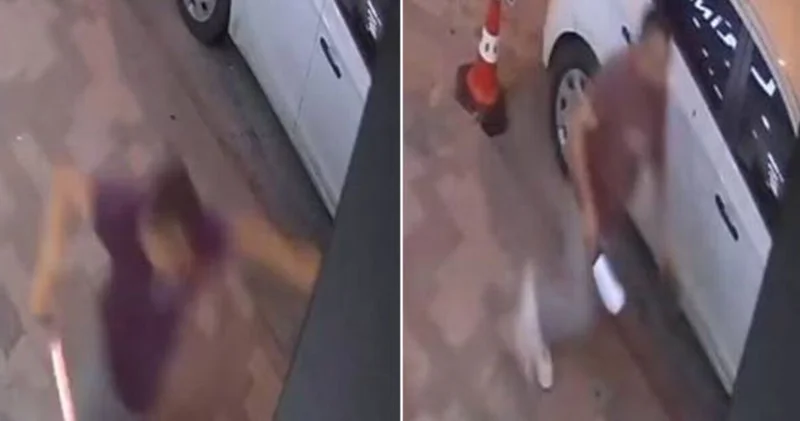 Eski çalışanını sokakta satırla kovaladı! Son dakika haberleri