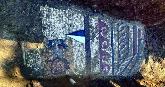 Altyapı çalışmasında 1500 yıllık mozaik bulundu Kahramanmaraş Haberleri