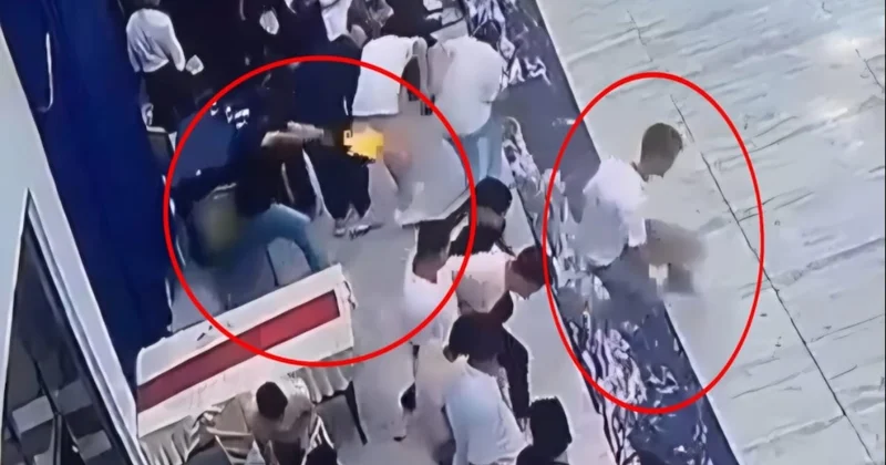 Siirt te dehşet anları! 1 kişinin öldüğü, 3 kişinin yaralandığı silahlı saldırı güvenlik kamerasında Sözcü Gazetesi