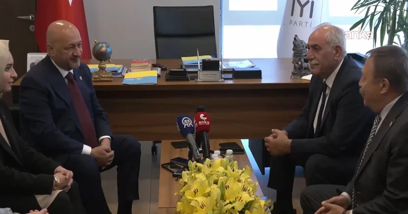 AKP İYİ Parti heyeti infaz yasasını görüştü Sözcü Gazetesi