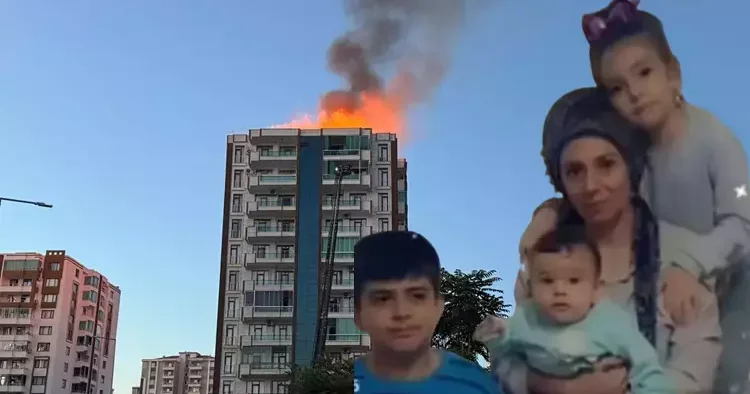 Diyarbakır daki yangında anne ve çocukları can vermişti! Apartman sakinleri konuştu