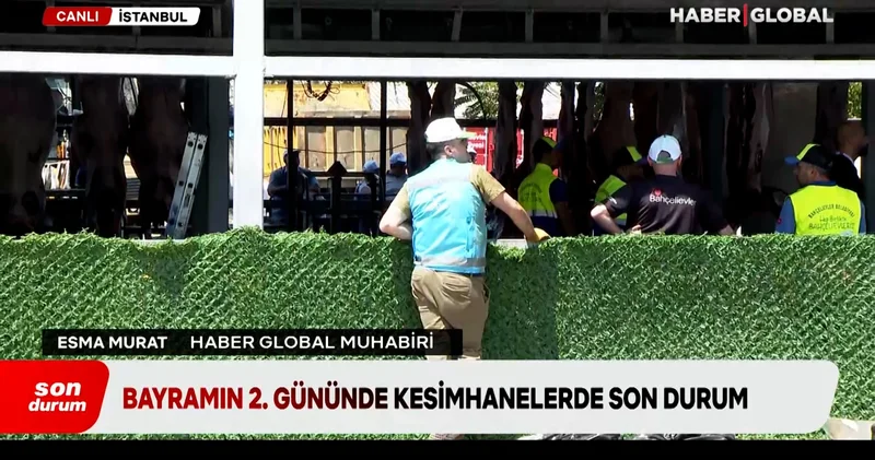 Kurban Bayramı nın 2. gününde kesimhanelerde son durum