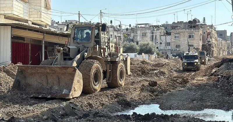 İşgalci İsrail, Batı Şeria da 744 dönüm araziye el koydu