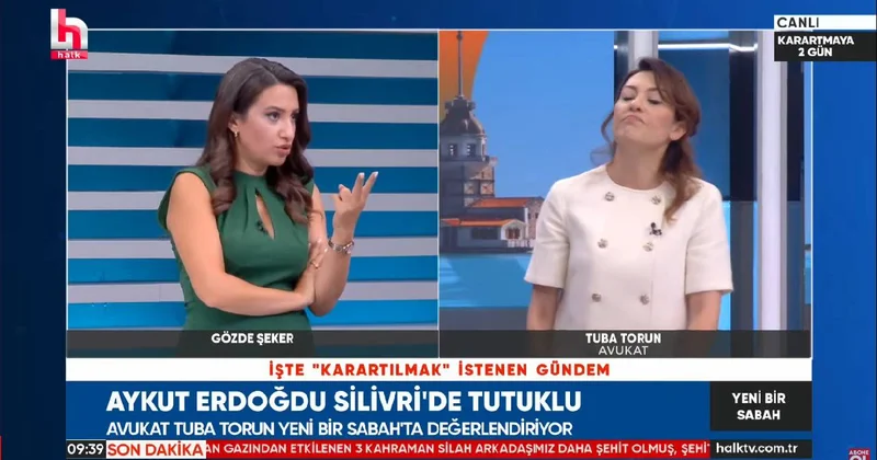 Aykut Erdoğdu un eşi Tuba Torun: Gözaltı zulmün parçası haline geldi