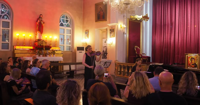 ‘Romantik Yaz Notaları’, kilise akustiğinde yankılandı Agos