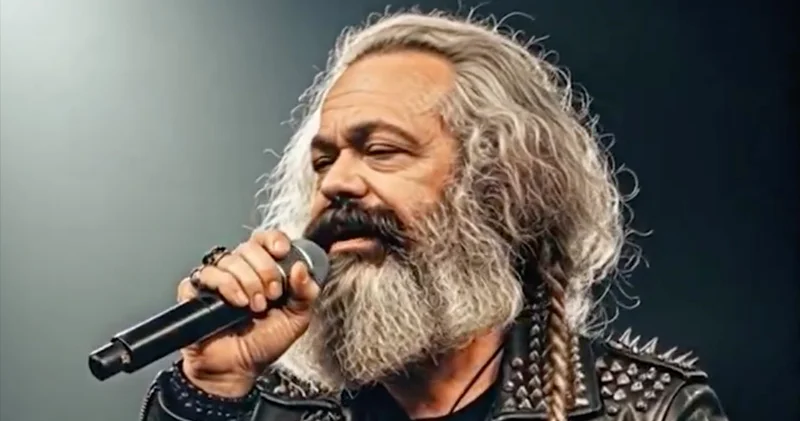 Stalin, Lenin ve Marx lı yapay zekâ müzik grubundan Diyalektik Ateş şarkısı: İşçilerin ateşiyle gelecek aydınlanır