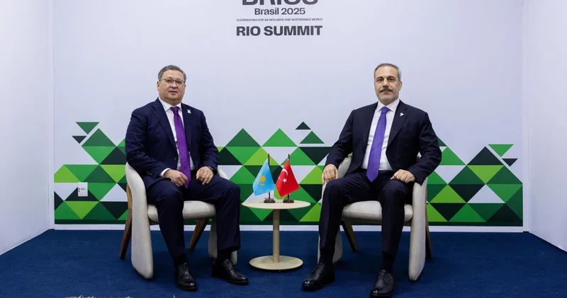 Dışişleri Bakanı Fidan, Kazak mevkidaşı Nurtleu ile görüştü