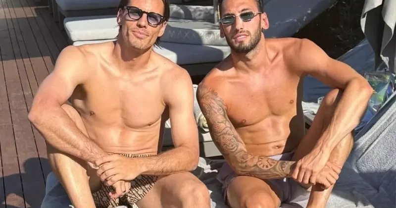 Galatasaraylıları heyecanlandıran gelişme! Yan Sommer ve Hakan Çalhanoğlu aynı otelde tatide
