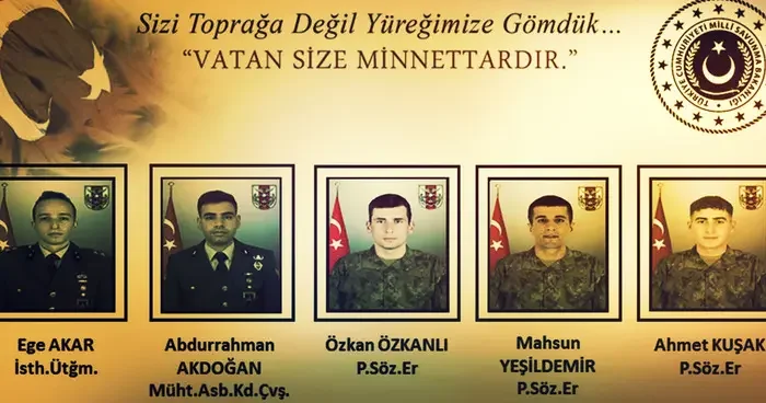 SON DAKİKA! Kahreden haber: Şehit sayısı 8 e yükseldi
