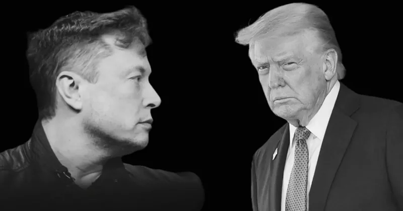 Trump tan, raydan çıkmakla eleştirdiği Elon Musk için tren kazası benzetmesi