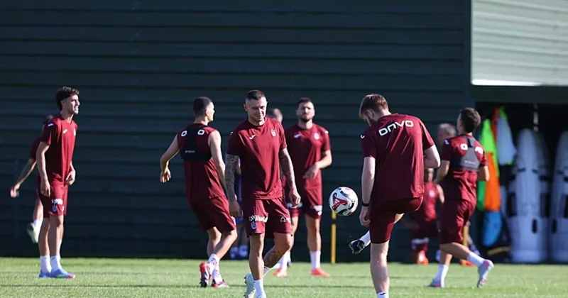 Trabzonspor da 3 isim idmana katılmadı!