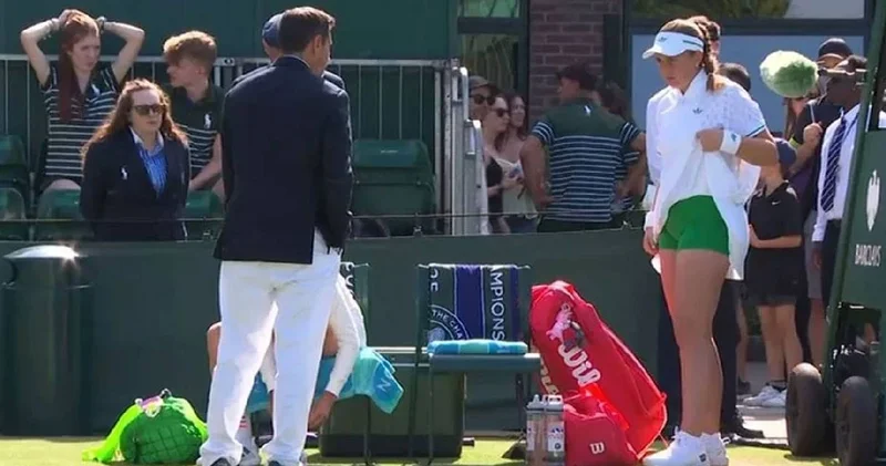 Wimbledon da görülmemiş protesto