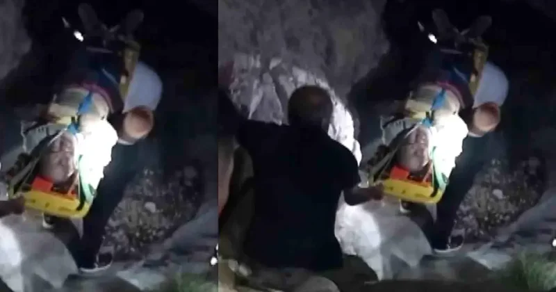Mağara Balı Toplayan Adam Bilinci Kapalı Bulundu