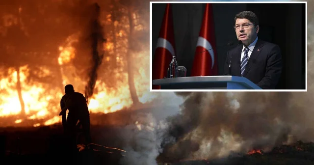 Adalet Bakanı Tunç tan orman yangınlarıyla ilgili açıklama: 67 şüpheliden 13’ü tutuklandı Gündem Haberleri