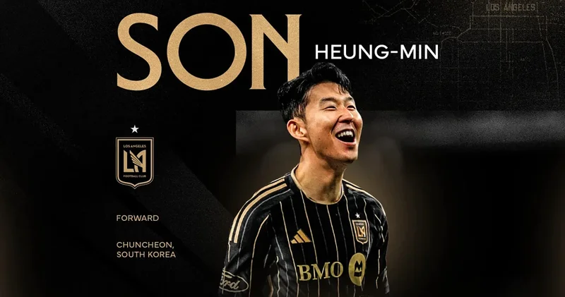 Heung min Son, MLS ekibi Los Angeles FC ye imza attı