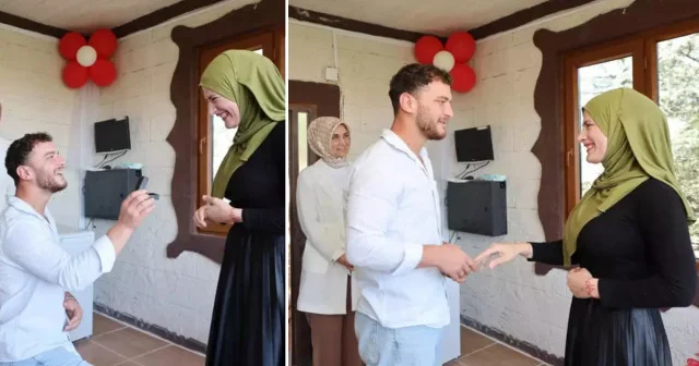 Evlilik teklifinde vali sürprizi: Rahatsız etmedik umarım Afyonkarahisar Haberleri