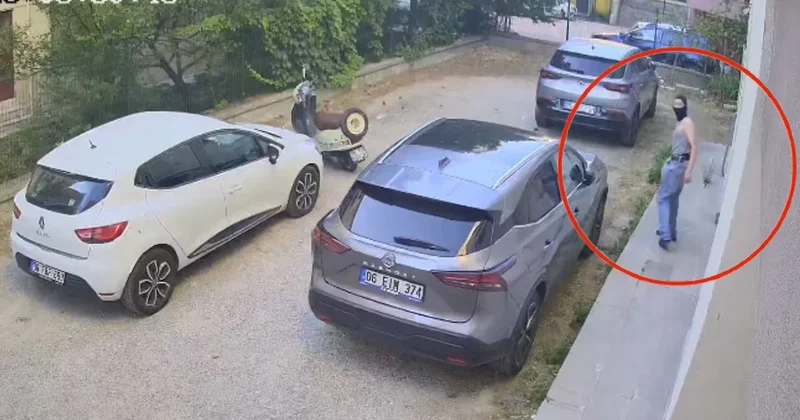 Ankara da kar maskeli hırsızlık kamerada: Motosikleti 1 dakikada çaldı Sözcü Gazetesi