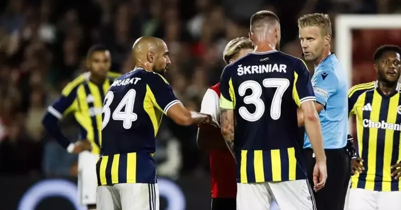 Fenerbahçe collapsed at the last minute in their away game against Feyenoord! Match result: 2 1