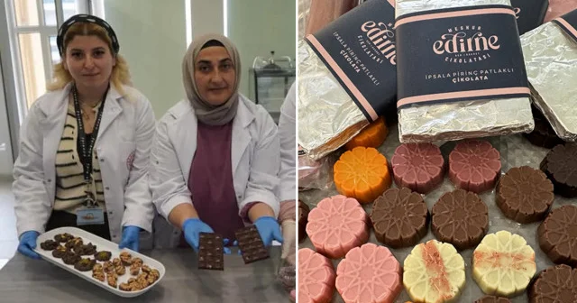 Edirne de kadınlar devlet desteğiyle başladıkları çikolata üretimini artırdı Gündem Haberleri
