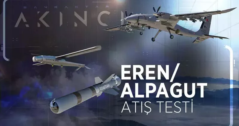 ALPAGUT, test atışında hedefi başarıyla vurdu
