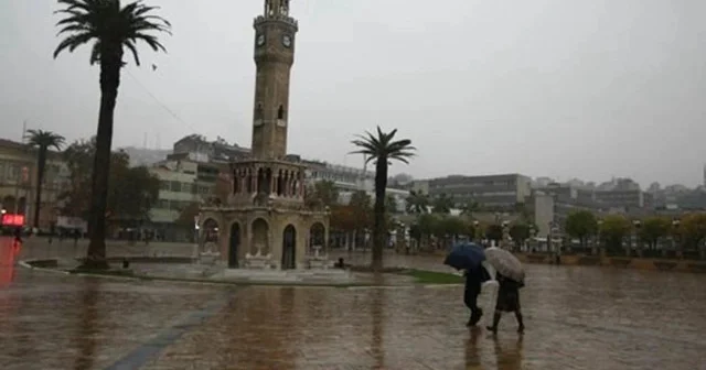 Kuraklığın etkili olduğu İzmir’de bölgesel yağış İzmir Haberleri