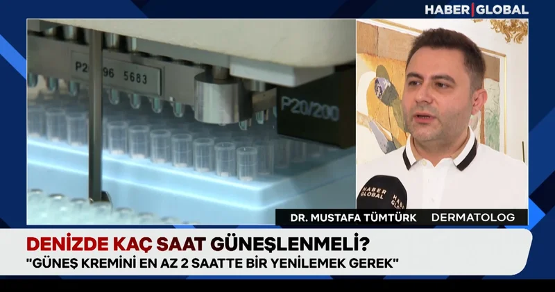 Denizde en fazla kaç saat güneşlenmeli?