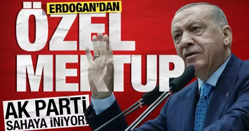 AK Parti teşkilatı sahaya iniyor! Erdoğan dan şehit ailelerine özel mektup