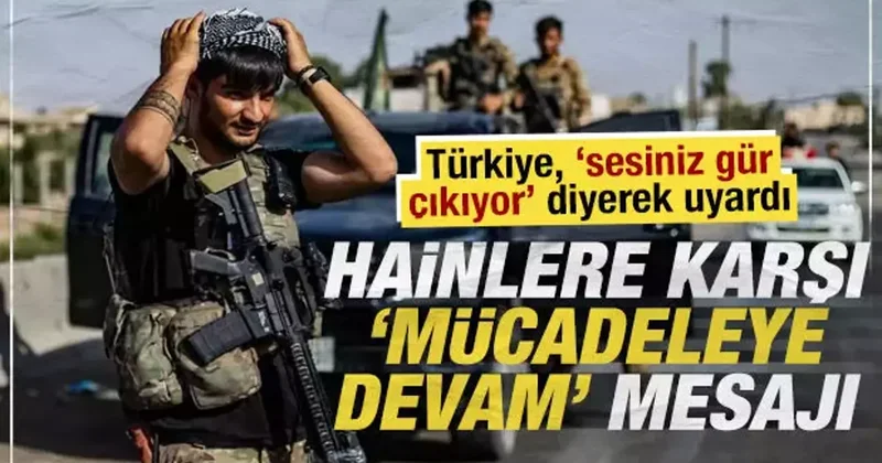 Son dakika: MSB’den Suriye açıklaması: ‘SDG, mutabakata uymuyor’
