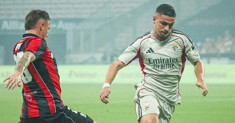Nice deplasmanında kazanan Benfica, tura göz kırptı