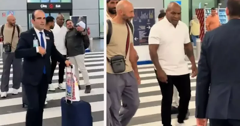 Efsane boksör Mike Tyson İstanbul da