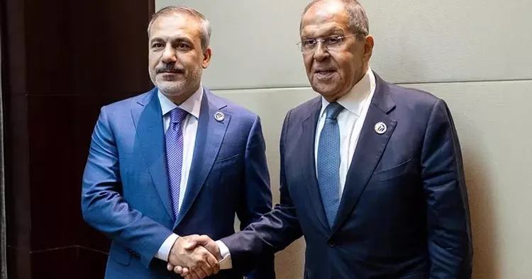 Dışişleri Bakanı Hakan Fidan ve Rus mevkidaşı Lavrov görüştü