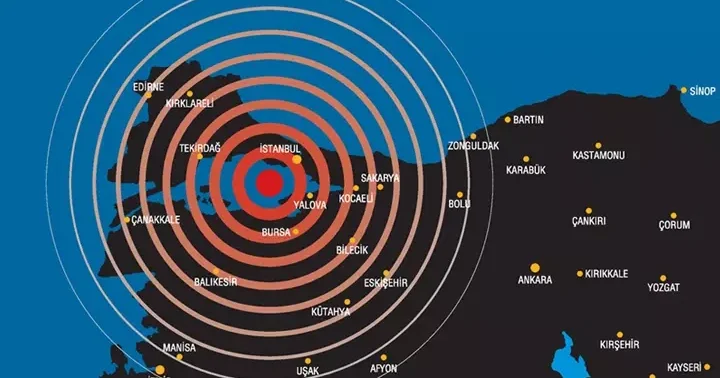 Marmara nın depremsellik gizemi! Prof. Dr. Bektaş harita paylaştı: Denizde 7 den küçük, karada 7 den büyük deprem olabilir