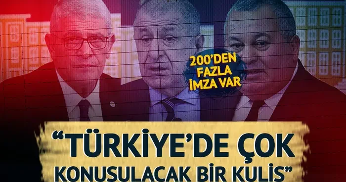Yeni partinin adı kondu! CHP, İYİ Parti, Zafer Partisi, BBP... 200 ü aşkın imza var: Ankara gündemini belirleyecek bir kulis