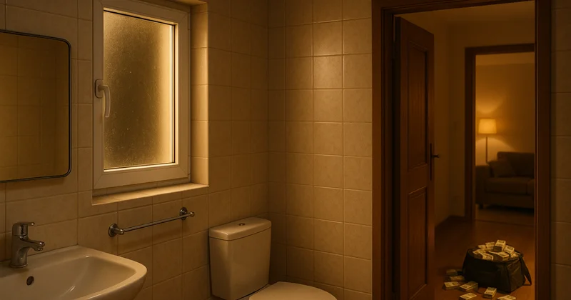 Banyo penceresinden girdiler, 27 milyonu alıp gittiler Sözcü Gazetesi