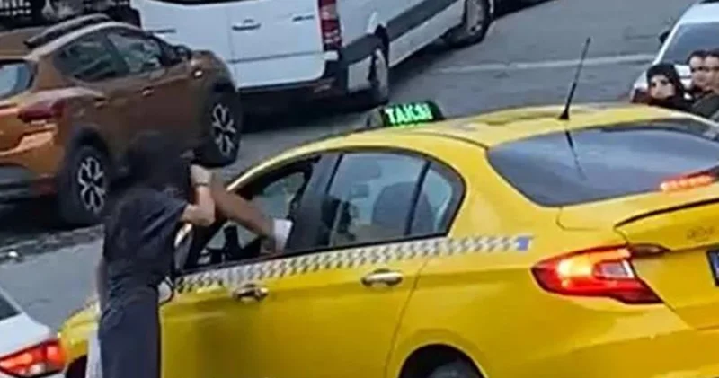 Esenyurt ta taksici dehşeti! Tartıştığı genç kızı yumruk atarak bayılttı