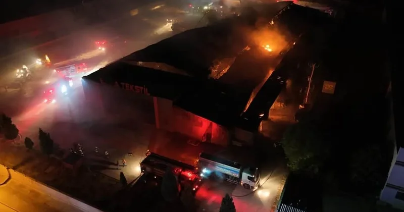 Çorum OSB’de tekstil fabrikasında yangın: 8 kişi dumandan etkilendi Sözcü Gazetesi