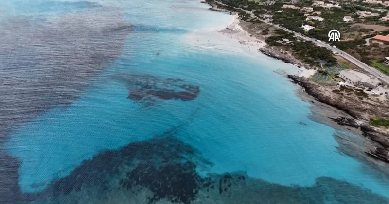 İtalya nın en çok ziyaret edilen turistik adasından eşsiz görüntüler