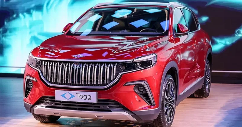 Togg yılın 7 ayında elektrikli otomobiller arasında zirvede yer aldı