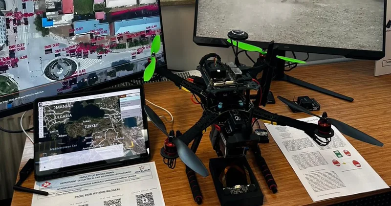 Üniversite öğrencilerinden kamikaze dron