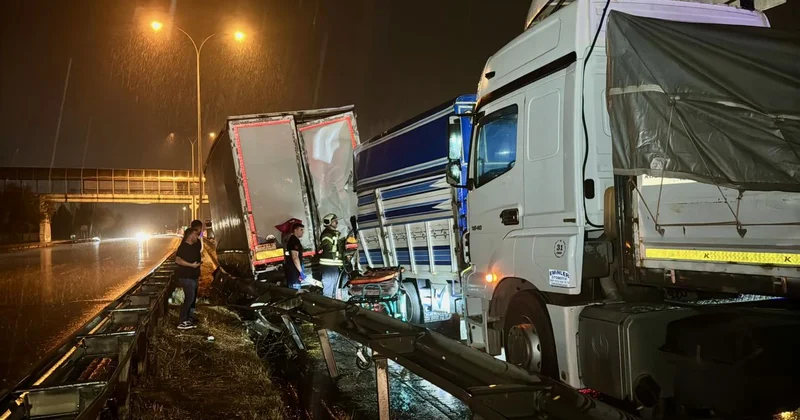 Kocaeli de zincirleme trafik kazası: 1 ölü