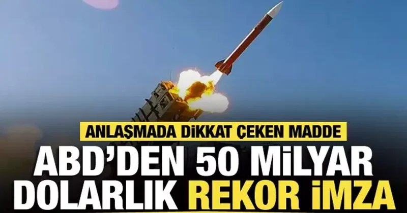 ABD’den Patriot için rekor imza! Teslimat miktarı dikkat çekti