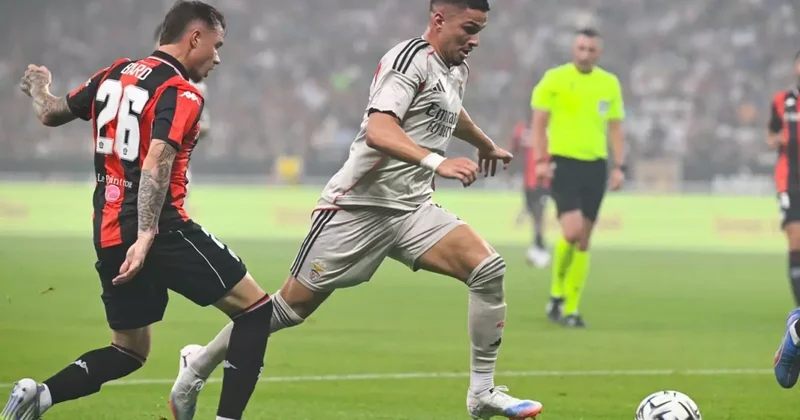 Fenerbahçe nin muhtemel rakibi Benfica, Nice i rahat geçti
