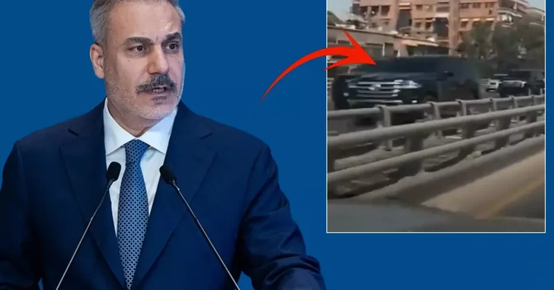 Dışişleri Bakanı Fidan Suriye de! Şam sokaklarından gelen görüntü ise bomba