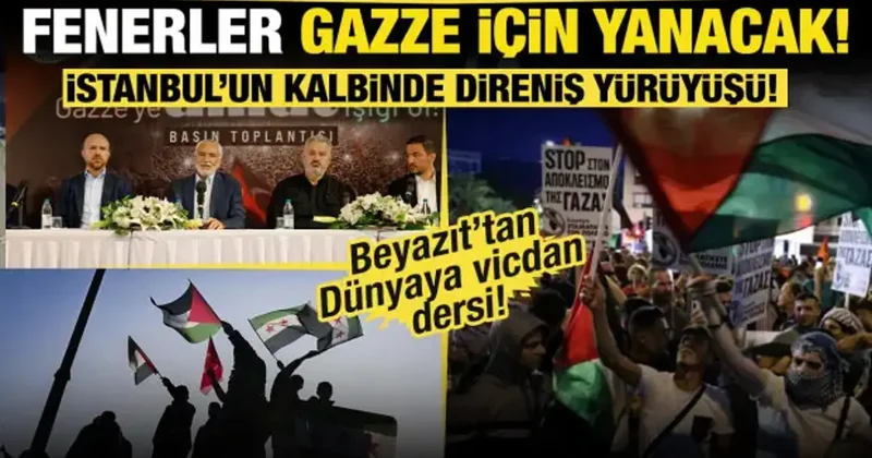 Bilal Erdoğan’dan Gazze yürüyüşüne davet! 9 Ağustos’ta fenerlerle Beyazıt’a!