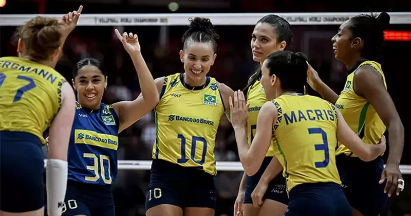 Bronz madalya Brezilya nın oldu Voleybol Haberleri Spor